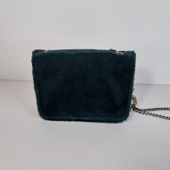 Free People Prospect Vegan Green Crossbody Bag Chain Strap - Picture 6 of 16